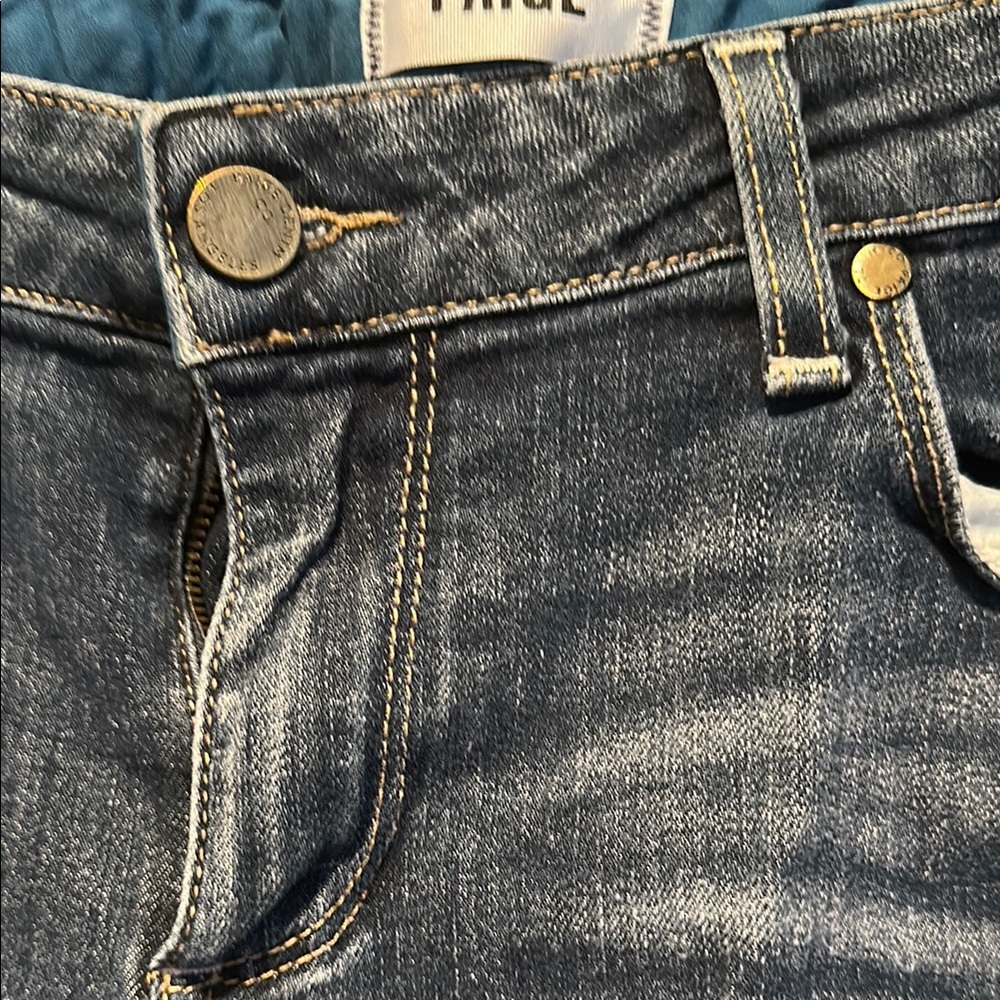Paige Women's Blue Jeans - Picture 3 of 8